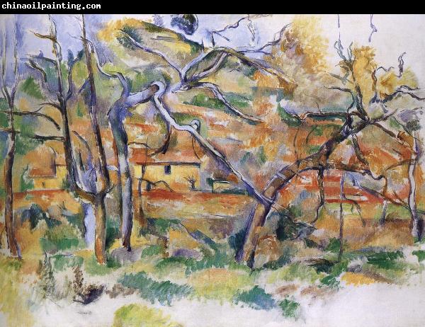 Paul Cezanne and tree house