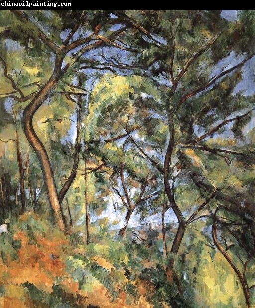 Paul Cezanne forest