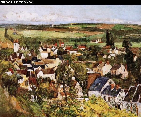 Paul Cezanne village panorama