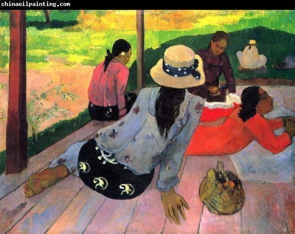 Paul Gauguin The Midday Nap