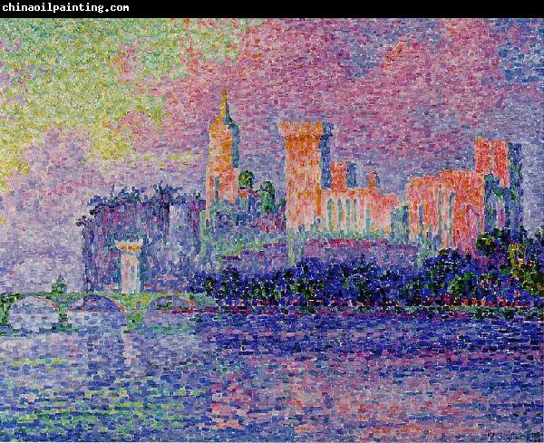 Paul Signac The Papal Palace,