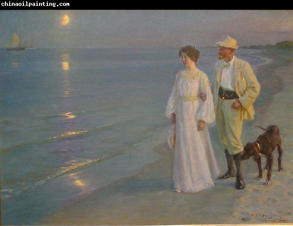 Peder Severin Kroyer Artist and his wife