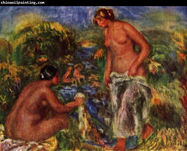 Pierre-Auguste Renoir Women Bathers,