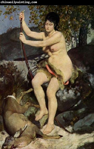 Pierre-Auguste Renoir Diana the Huntress,