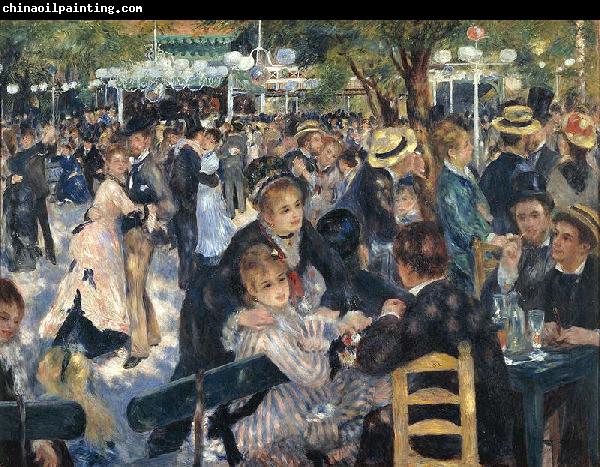 Pierre-Auguste Renoir Dance at Le Moulin de la Galette