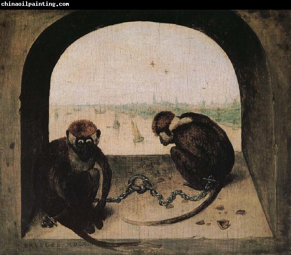 Pieter Bruegel 2 monkeys