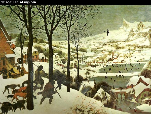 Pieter Bruegel jagarna i snon, januari