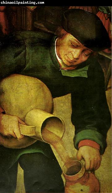 Pieter Bruegel detalj fran bondbrollopet