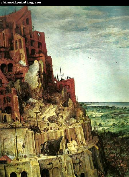 Pieter Bruegel detalj fran babels torn