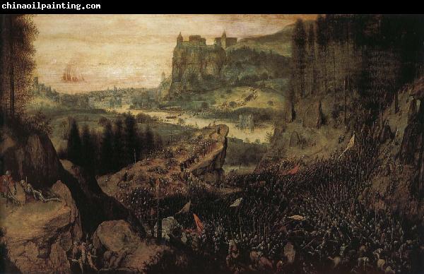 Pieter Bruegel Saul killed