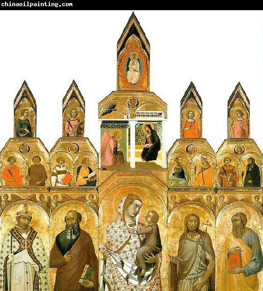 Pietro Lorenzetti The Tarlati polyptych