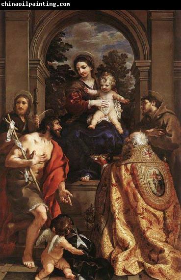 Pietro da Cortona Madonna and Saints