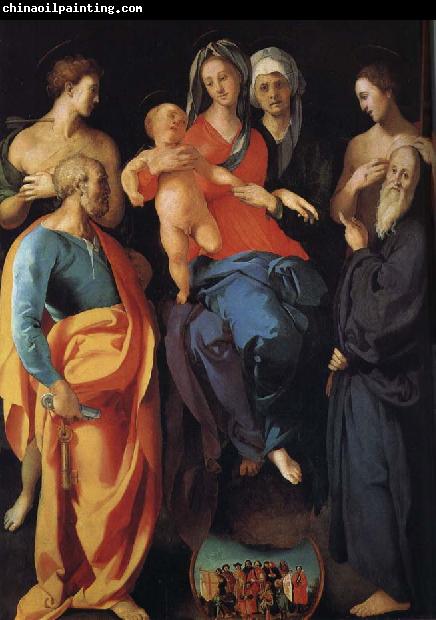 Pontormo Holy Family