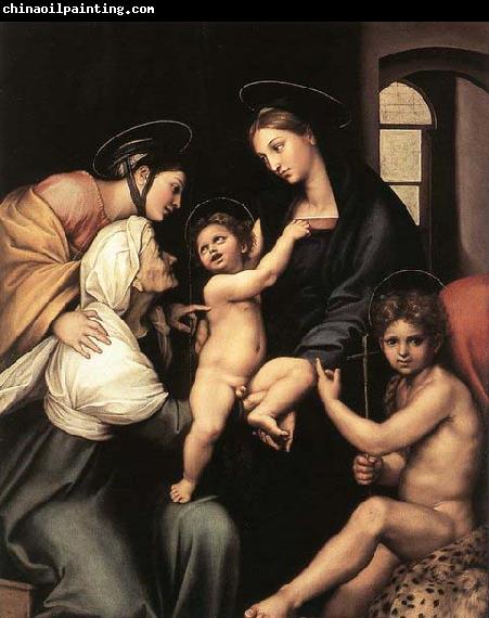 RAFFAELLO Sanzio Madonna dell'Impannata