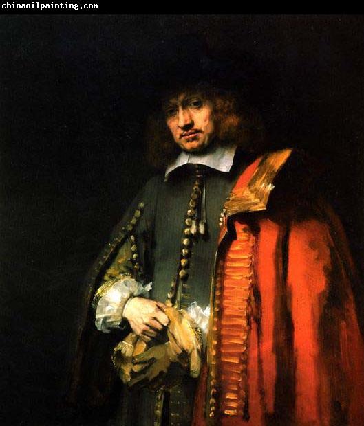 REMBRANDT Harmenszoon van Rijn Portrait of Jan Six,