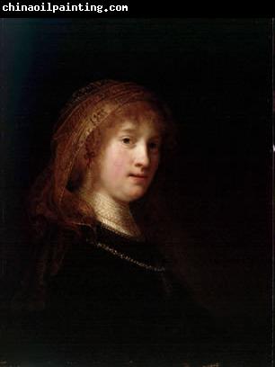 REMBRANDT Harmenszoon van Rijn Portrait of Saskia van Uylenburg