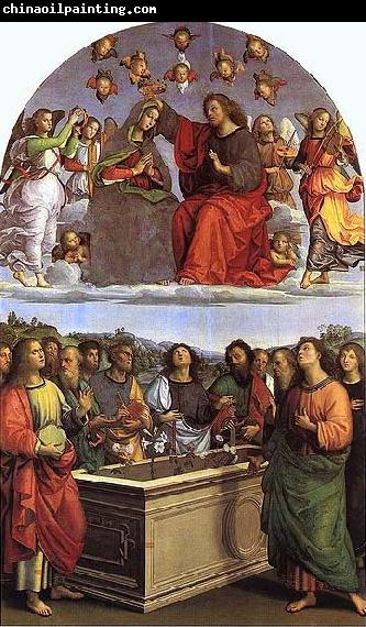 Raphael The Coronation of the Virgin