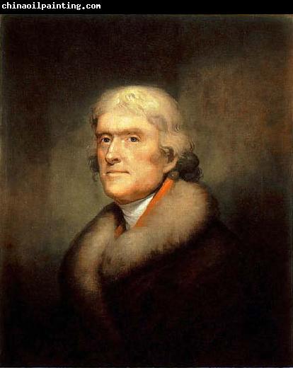 Rembrandt Peale Painting of Thomas Jefferson