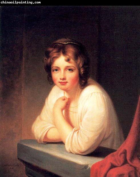 Rembrandt Peale Girl at a Window