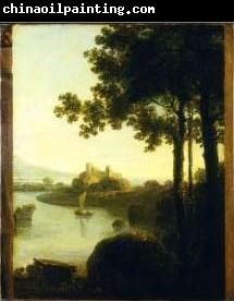 Richard Wilson River Scene with Castle,