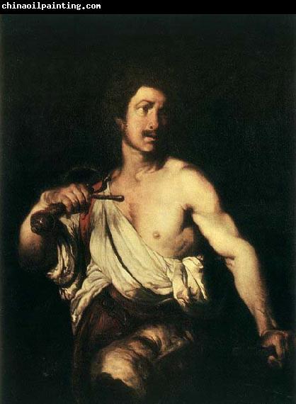 STROZZI, Bernardo David with the Head of Goliath