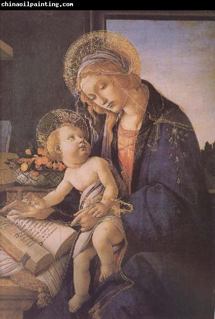 Sandro Botticelli Son of Our Lady of teaching reading