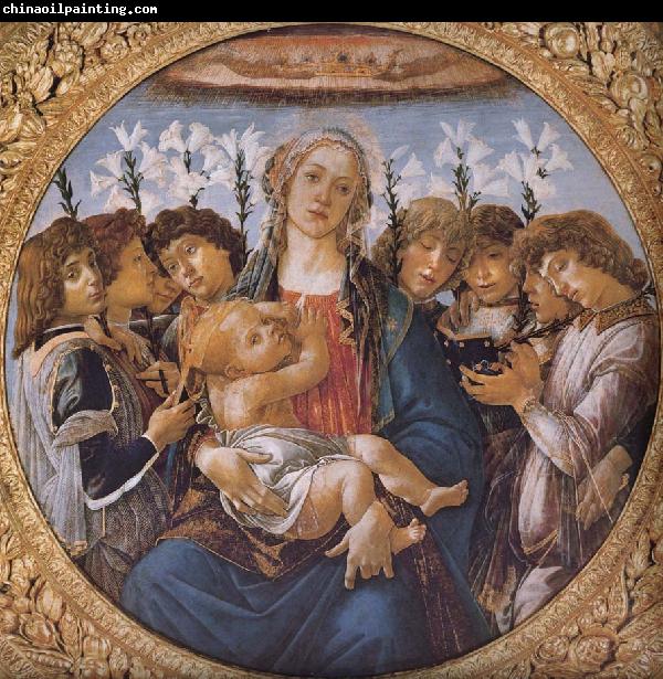 Sandro Botticelli Our Lady of the eight sub angel