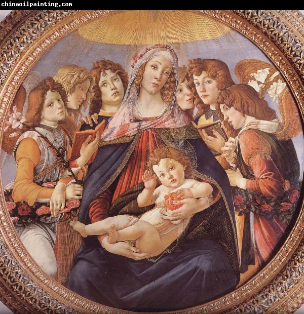 Sandro Botticelli Our Lady of the eight sub-angel