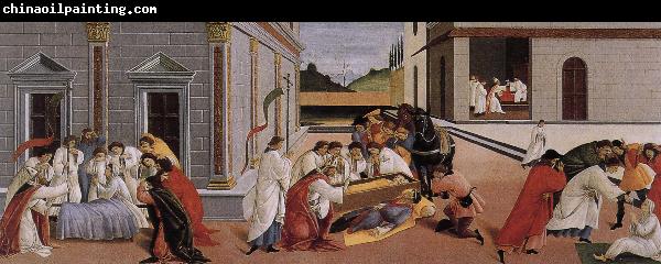 Sandro Botticelli Nobilo St. Maas three miracles