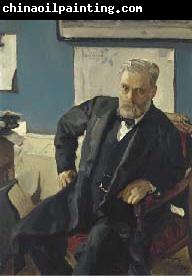 Valentin Serov Portrait of Emanuel Nobel,