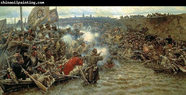 Vasily Surikov Conquest of Siberia by Yermak