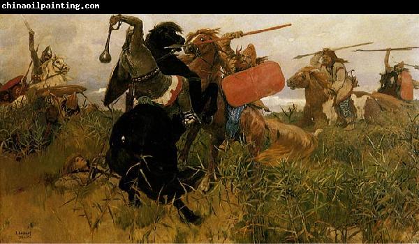 Viktor Vasnetsov Fight of Scythians and Slavs