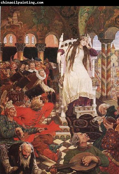 Viktor Vasnetsov The Unsmiling Tsarevna