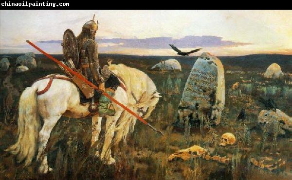 Viktor Vasnetsov A Knight at the Crossroads.