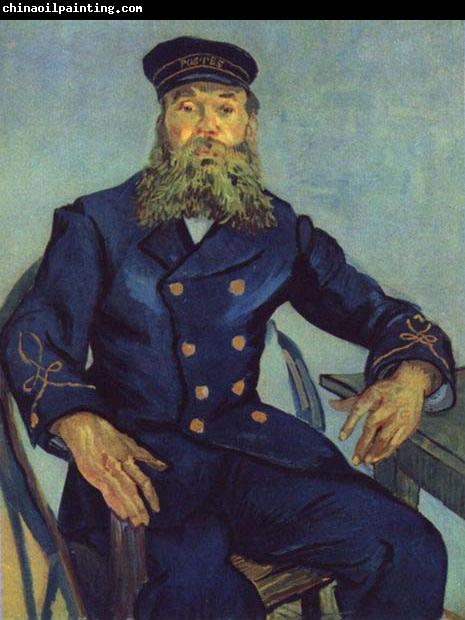 Vincent Van Gogh Joseph Roulin the Postmaster