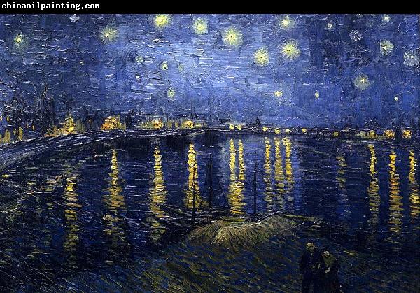 Vincent Van Gogh Starry Night Over the Rhone