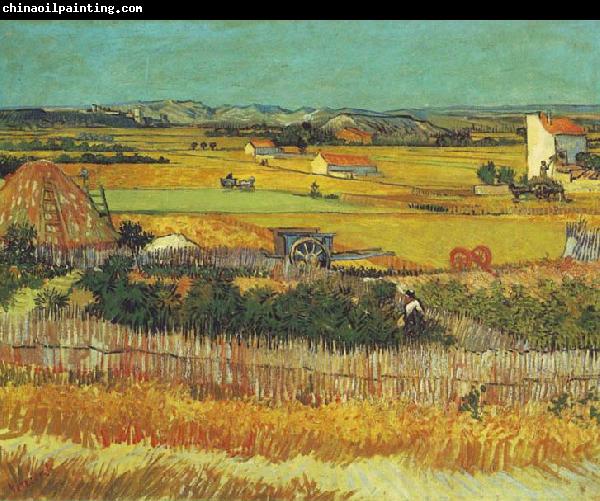 Vincent Van Gogh The Harvest, Arles