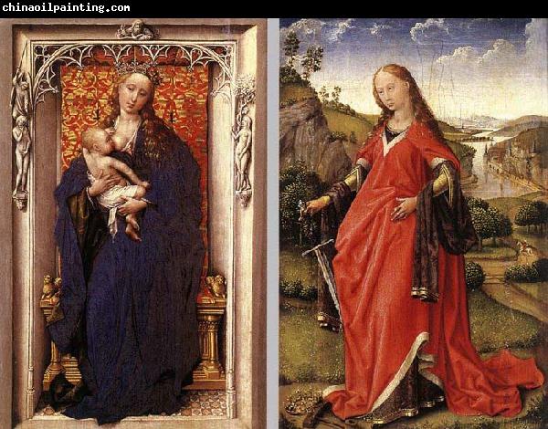 WEYDEN, Rogier van der Diptych