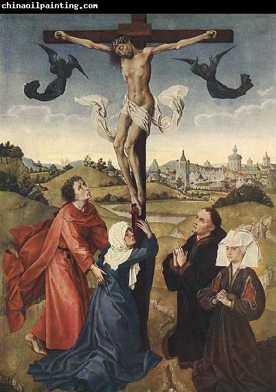 WEYDEN, Rogier van der Crucifixion Triptych