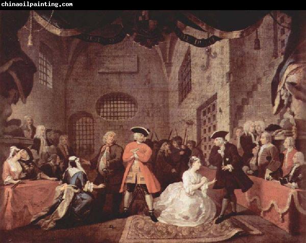 William Hogarth The Beggar Opera VI