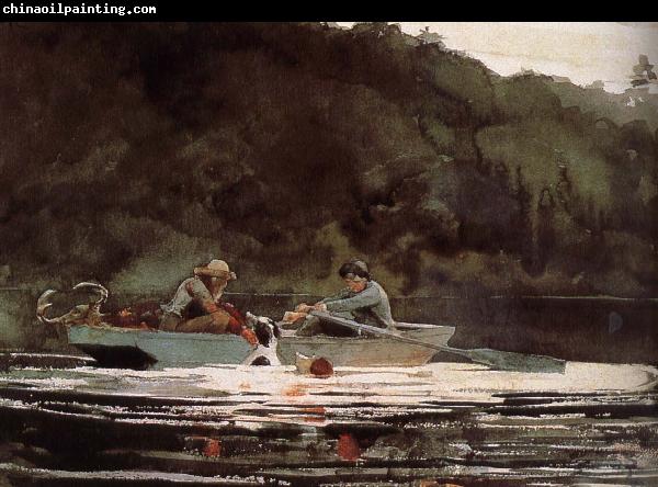 Winslow Homer The final hunting trip