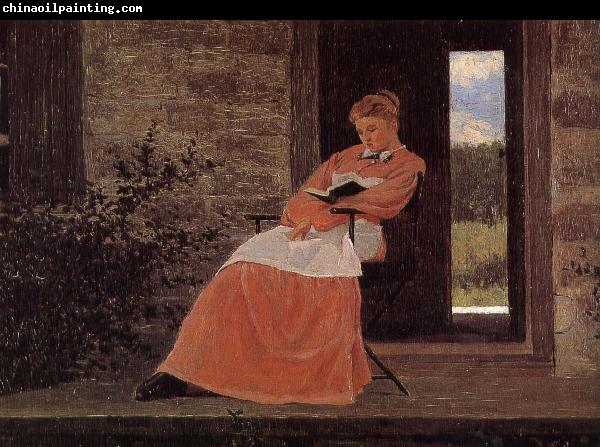 Winslow Homer Girls in reading