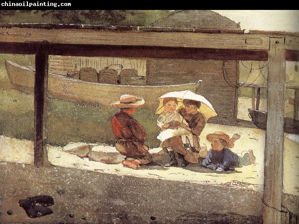 Winslow Homer To look after a child