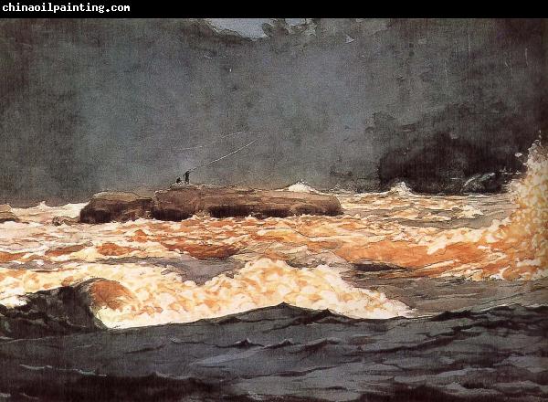 Winslow Homer River fishing