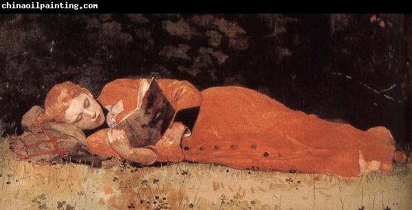 Winslow Homer The new novel readers