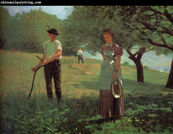 Winslow Homer Waiting for reply