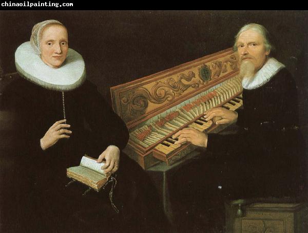 christian schubart Gentleman sitting clavichord