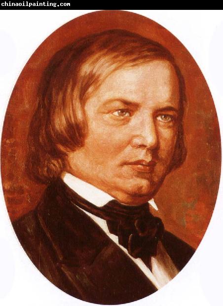 robert schumann painted by gustav zerner