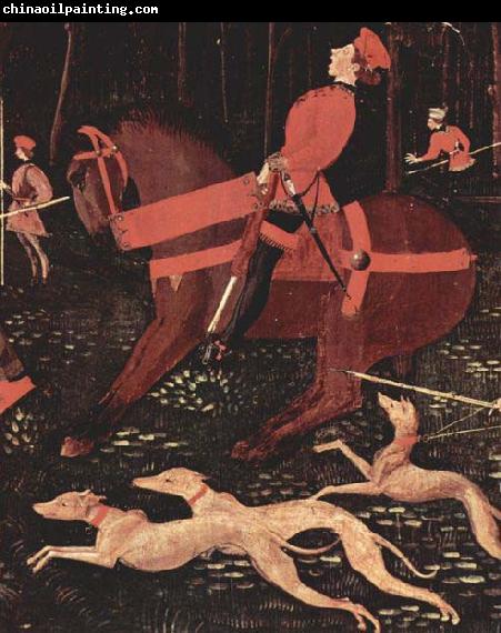 paolo uccello Portion of Paolo Uccello The Hunt