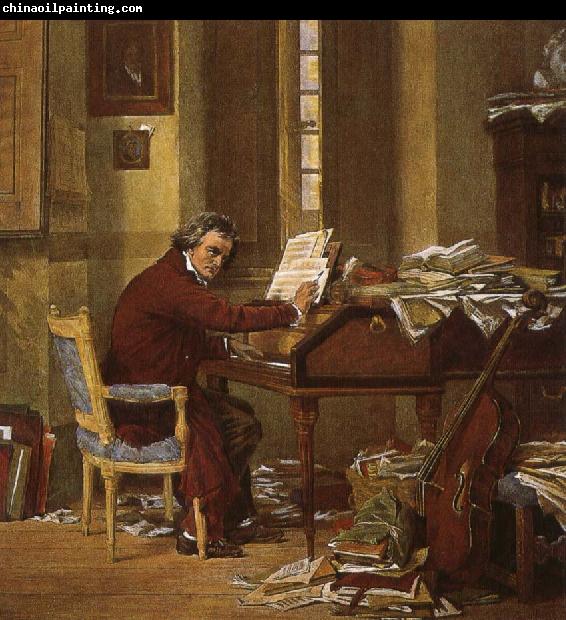 robert schumann A 19th century artists created the impression that Beethoven County